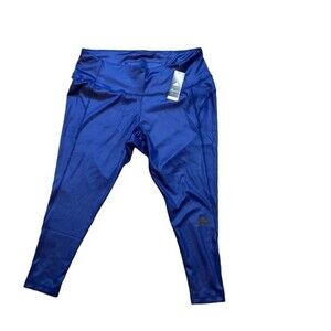 Blue Adidas Training Tights